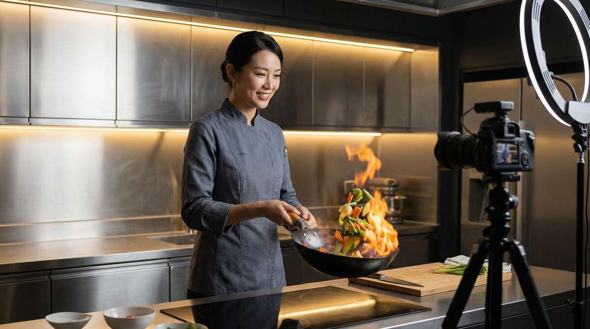 海角社区美食视频制作